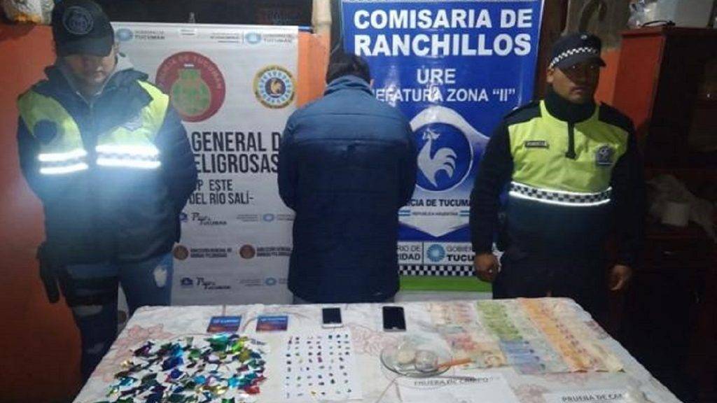 Secuestraron Drogas Y Elementos De Narcomenudeo En Ranchillos Hay Tres