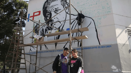 Mural en homenaje
