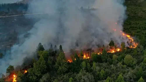 Incendios en El Bolsón