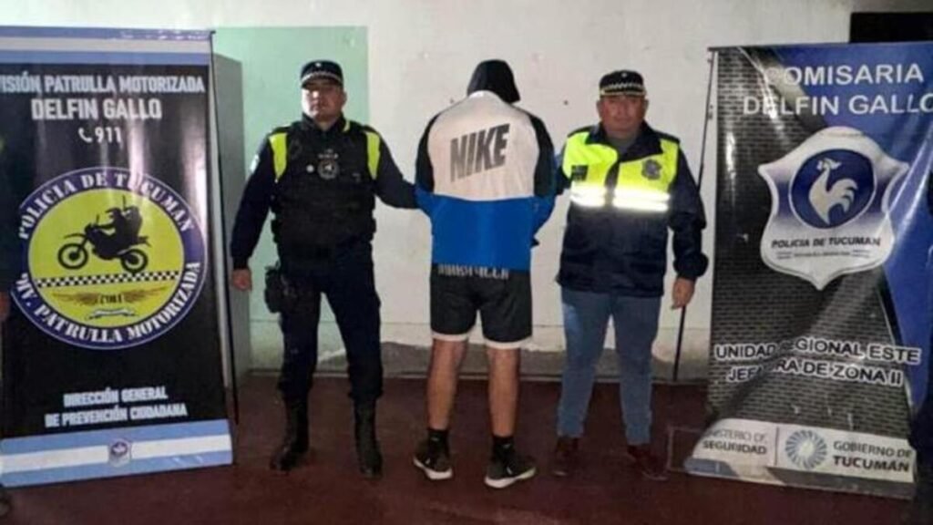 prófugo detenido