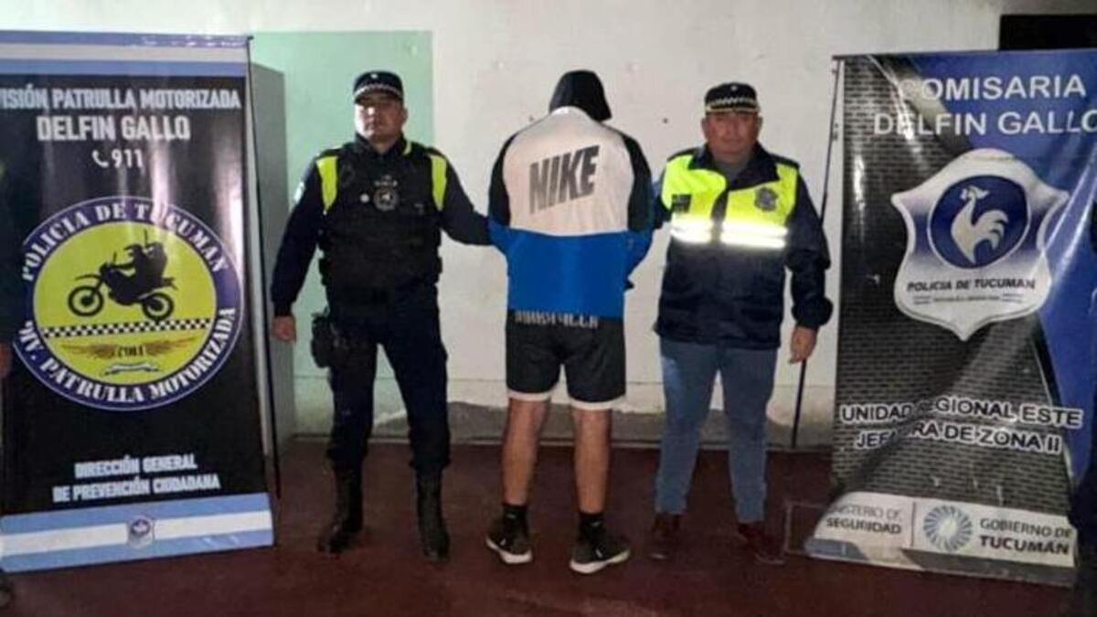 prófugo detenido