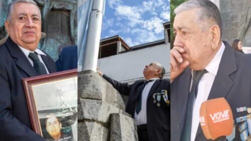 Homenaje a héroes de Malvinas