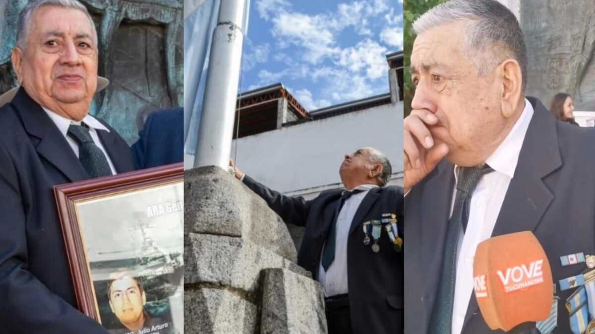 Homenaje a héroes de Malvinas