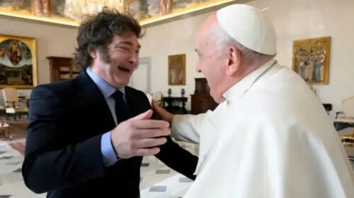 Papa Francisco y Milei